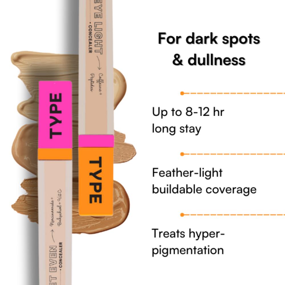 TYPE Beauty Get Even Serum Concealer