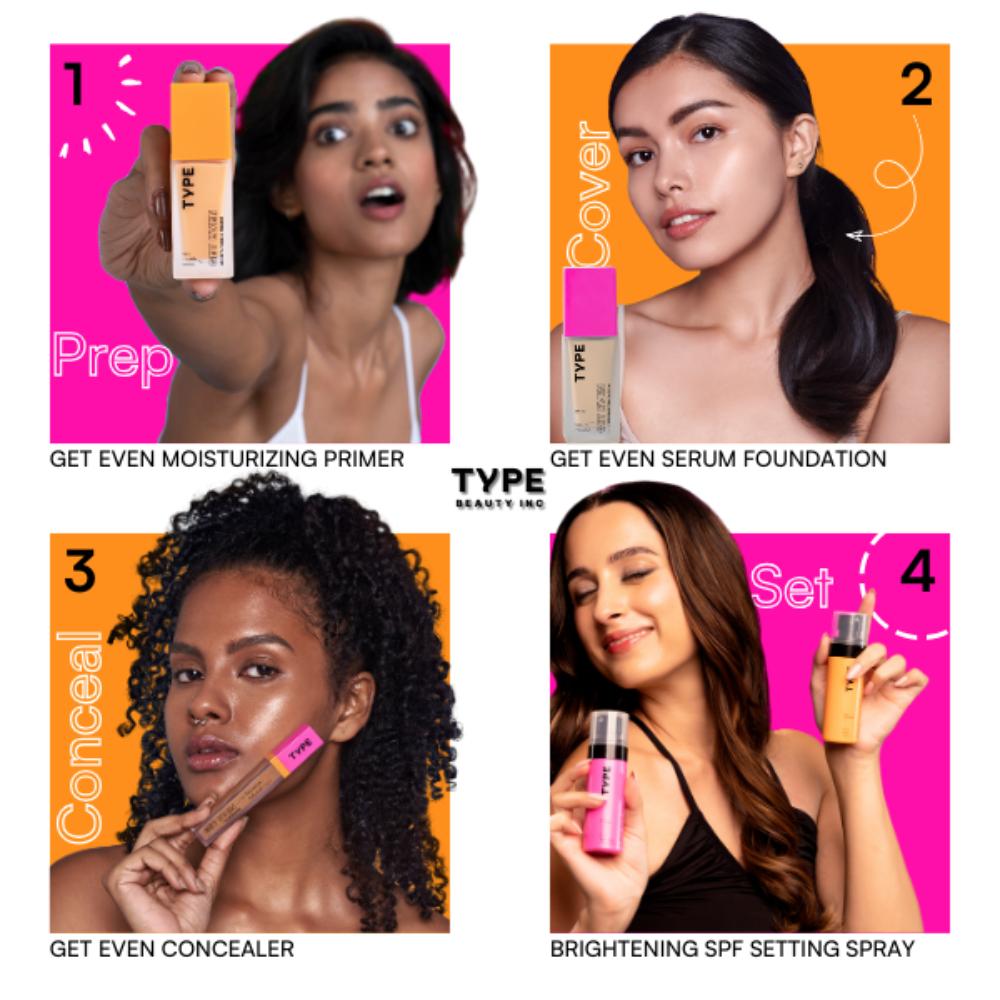 TYPE Beauty Get Even Serum Concealer