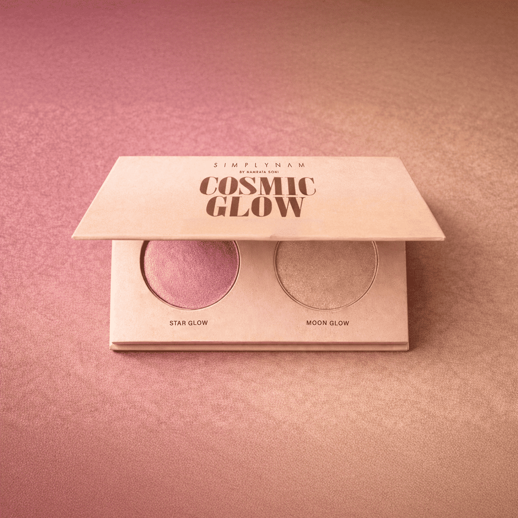 Simply Nam Cosmic Glow Highlighter Duo - Moon & Star Glow