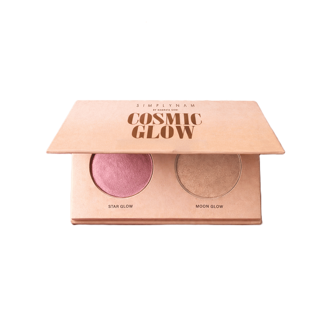 Simply Nam Cosmic Glow Highlighter Duo - Moon & Star Glow