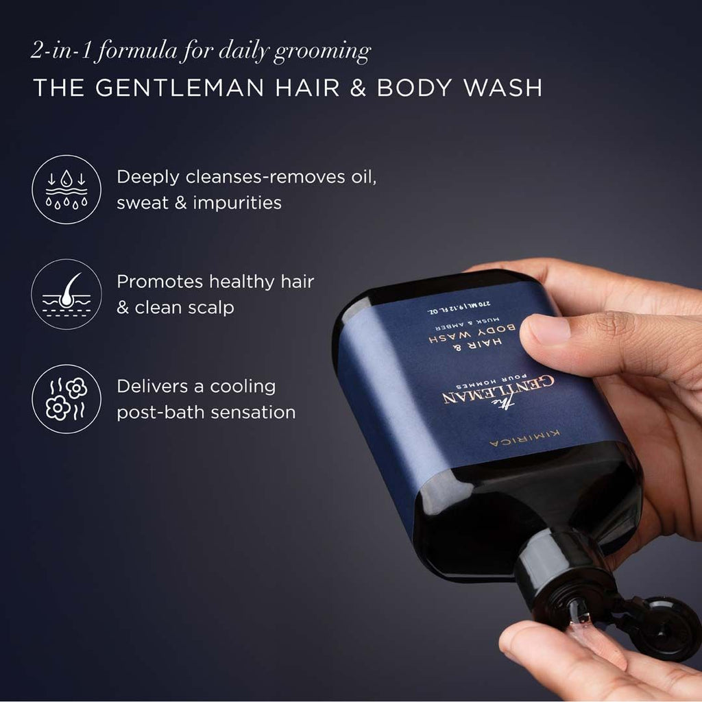 Kimirica The Gentleman Hair & Body Wash