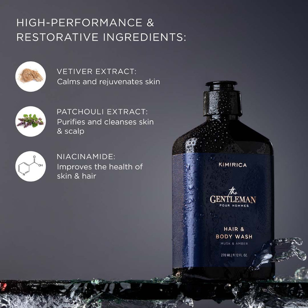 Kimirica The Gentleman Hair & Body Wash