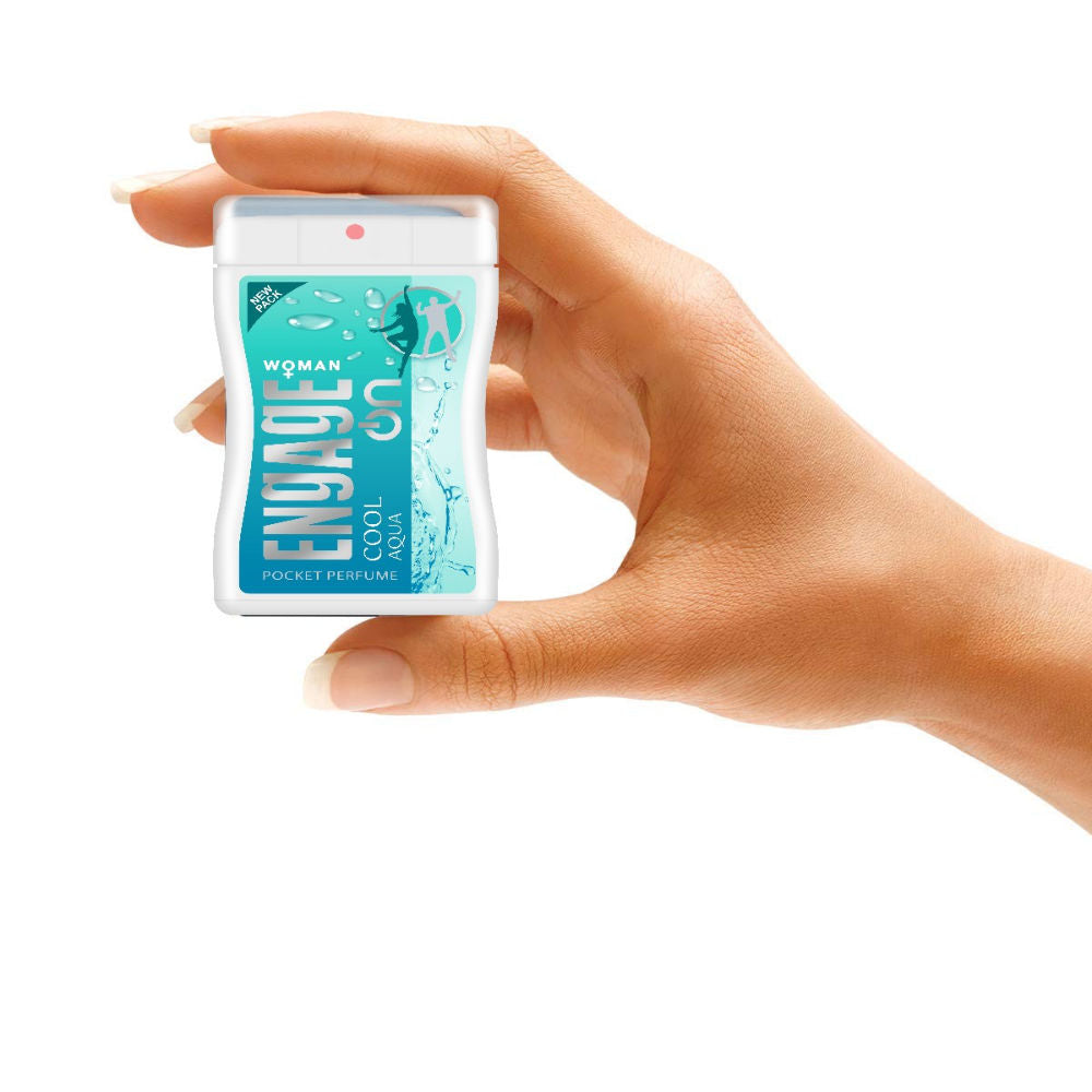 Engage On Cool Aqua Pocket Perfume For Women