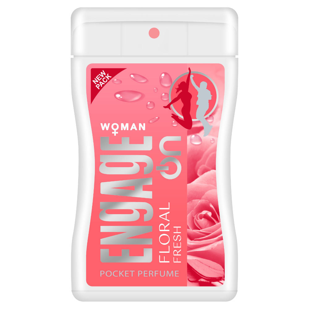 Engage On Floral Perfume For Women, Fruity & Floral, Skin Friendly, Long-Lasting