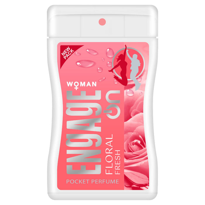 Engage On Floral Perfume For Women, Fruity & Floral, Skin Friendly, Long-Lasting