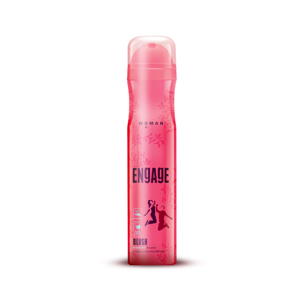 Engage Blush Deodorant For Women, Fruity & Floral, Skin Friendly, Long-Lasting