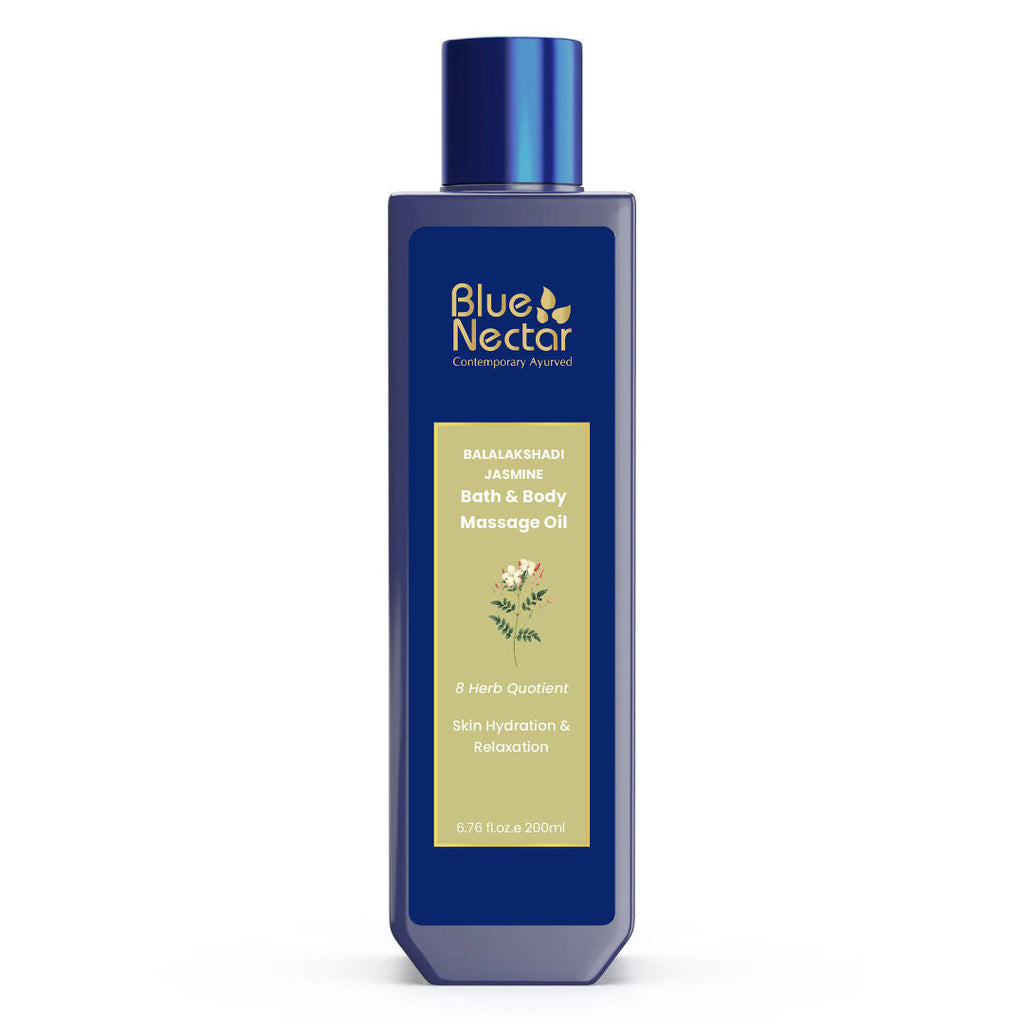 Blue Nectar Balalakshadi Jasmine Vitamin D Massage Oil