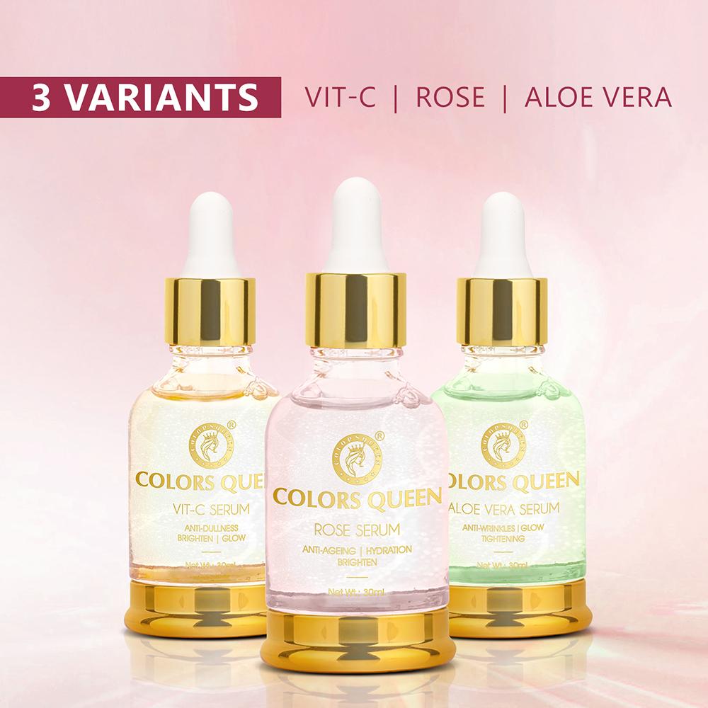 Colors Queen Rose Serum for Anti-Ageing, Hydration & Brighten Skin