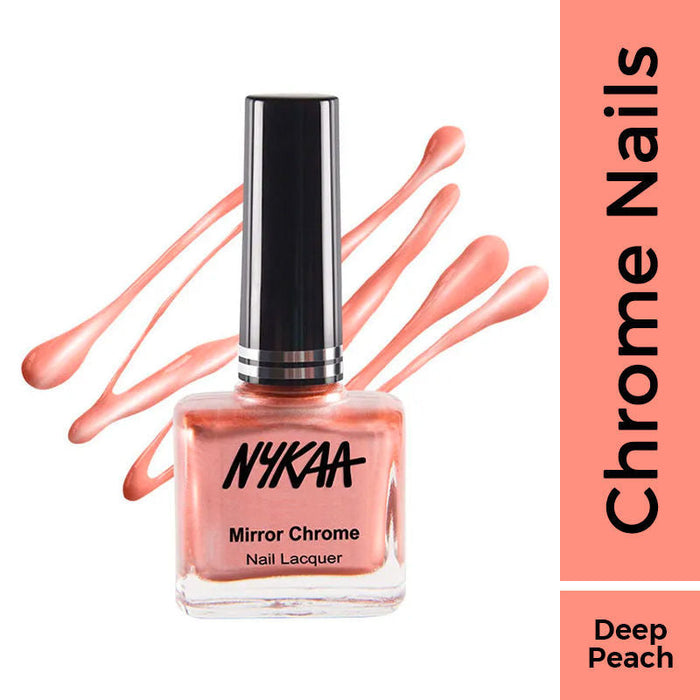 Nykaa Metallic Chrome Long Lasting Nail Enamel