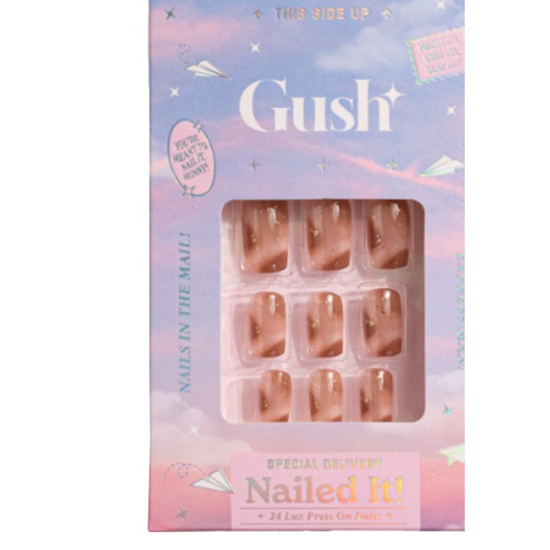 Gush Beauty Nailed It Reusable Luxury Press On Nails (Abstract Shape)