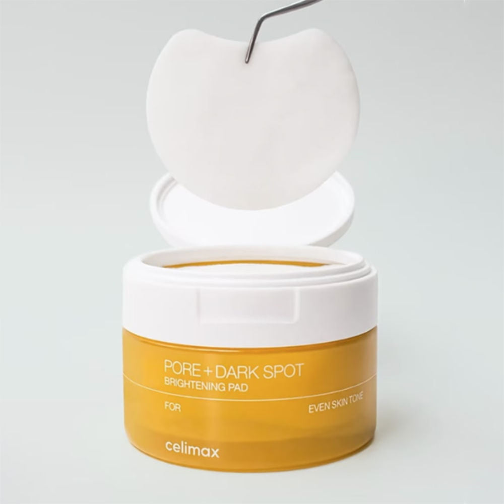 Celimax Pore + Dark Spot Brightening Pad, Exfoliates, Reduces Marks & Tightens Pores