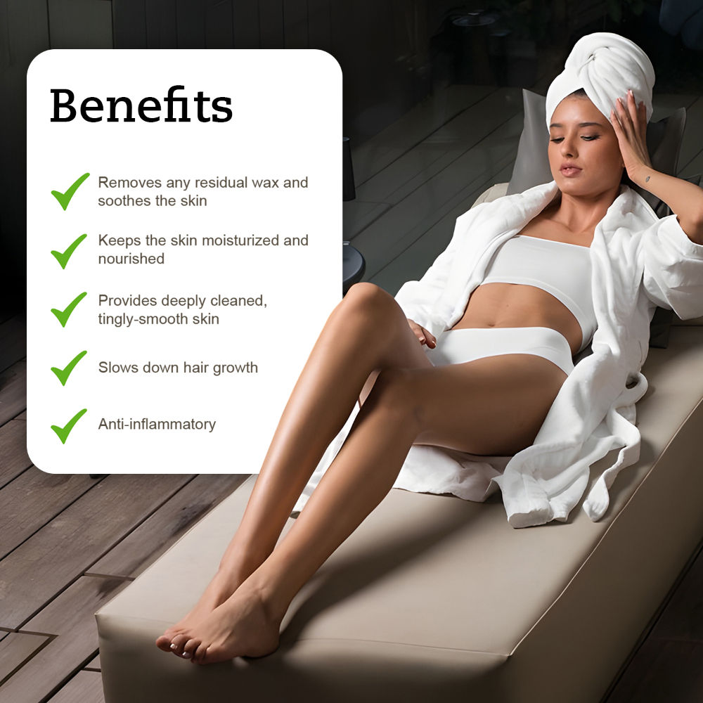 Rica Lemon After Wax Lotion For Normal With Sun Flower Oil, Jojoba Oil & Vitamin E