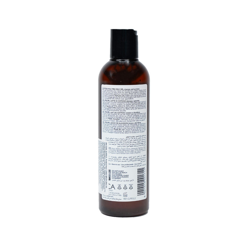 Rica Cotton Milk Pre Waxing Gel For All Skin Type With Cotton Milk & Marigold & Hamamelis Extract