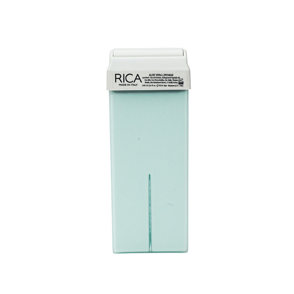 Rica Aloevera Liposoluable Wax Refill For Sensitive Skin With Glyceryl Rosinate & Natural Beeswax