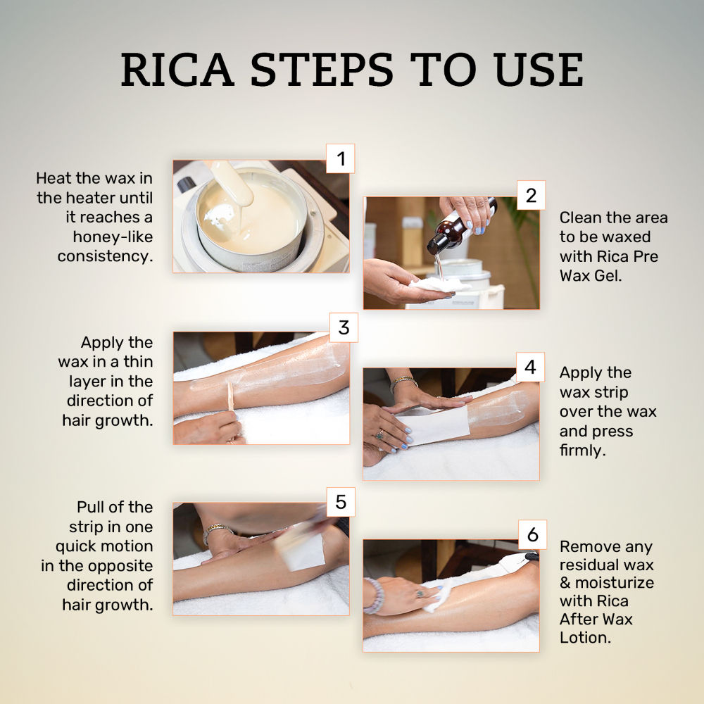 Rica Strawberry Liposoluble Wax For Dry Skin With Glyceryl Rosinate & Natural Beeswax
