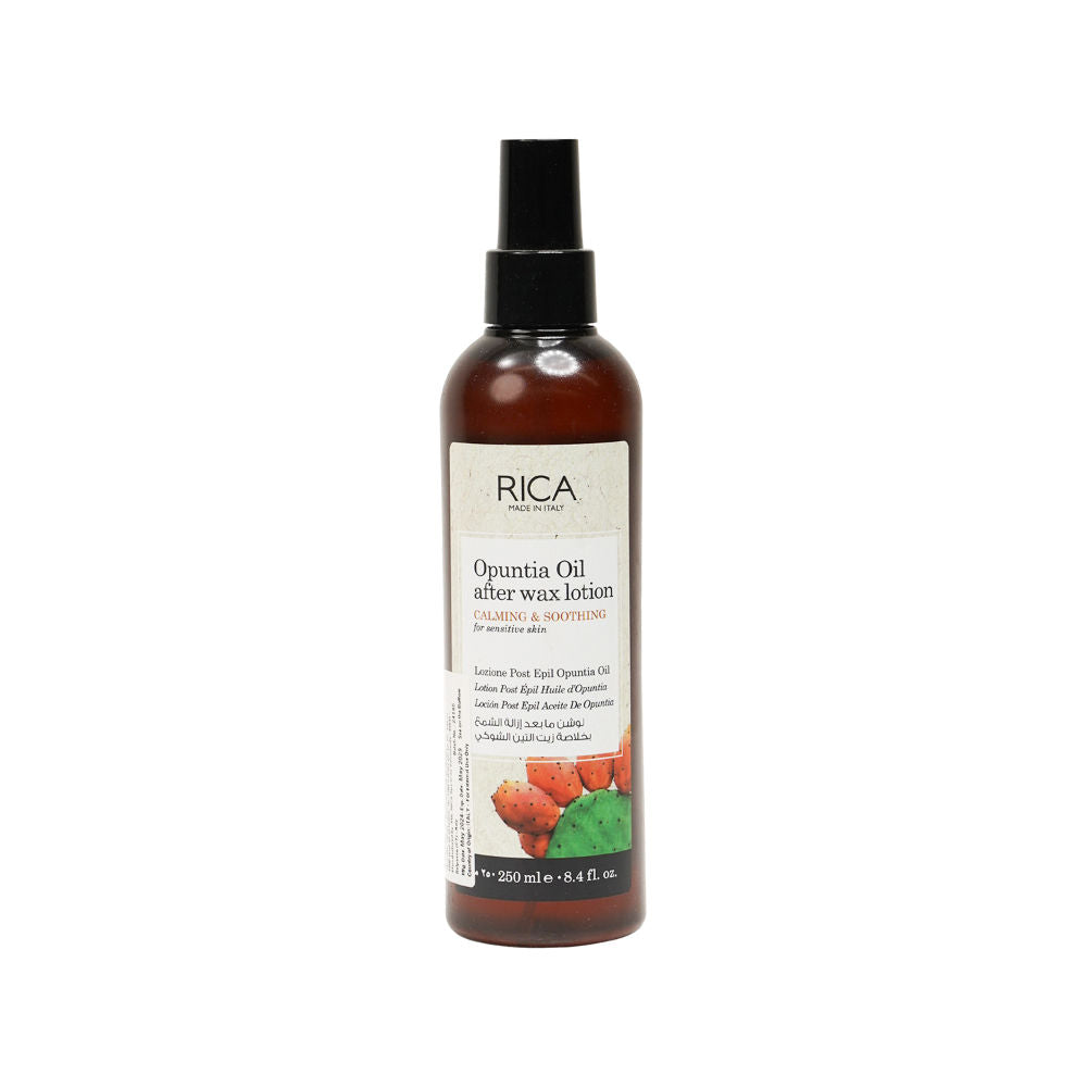 Rica Opuntia Oil After Wax Lotion For Sensitive Skin With Sun Flower Oil, Jojoba Oil & Vitamin E