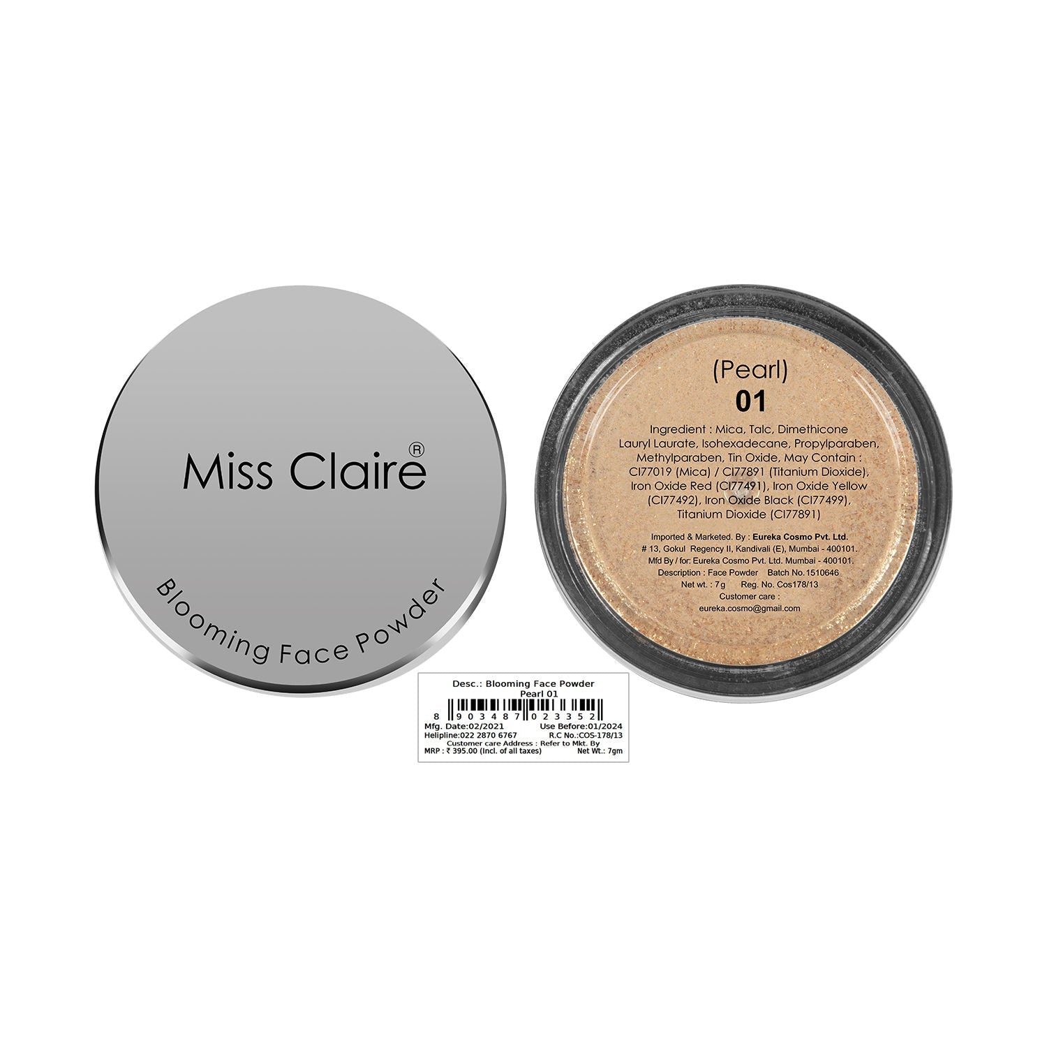 Miss Claire Blooming Face Powder