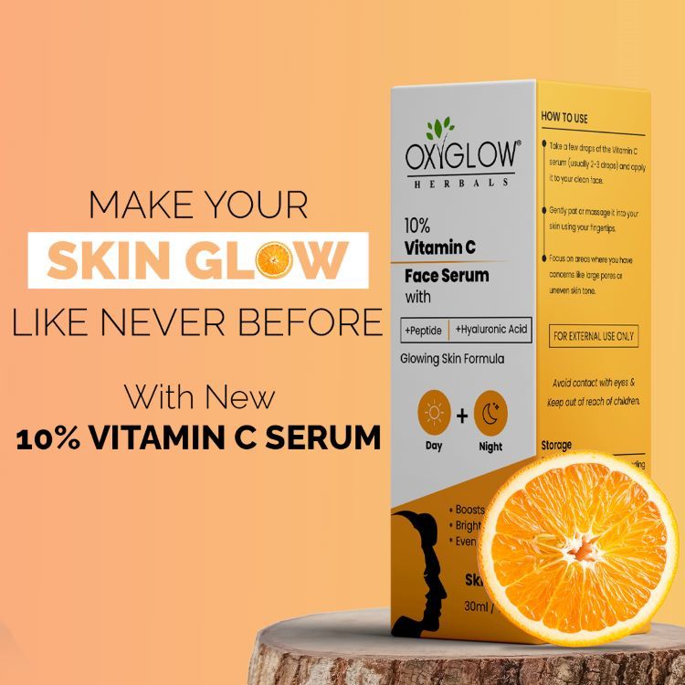 Oxyglow Herbals 10% Vitamin C Face Serum