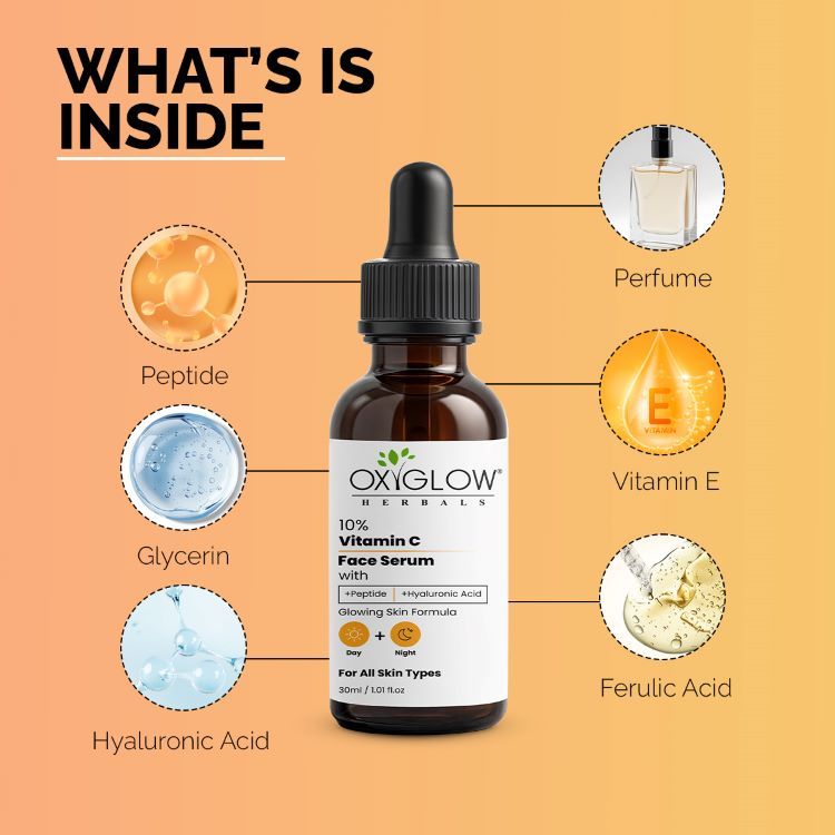 Oxyglow Herbals 10% Vitamin C Face Serum