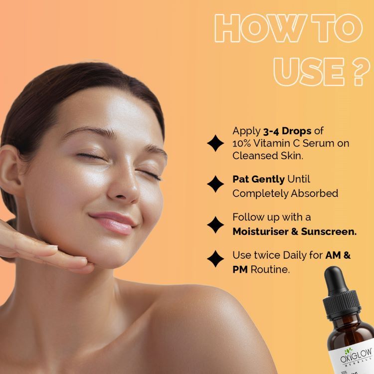 Oxyglow Herbals 10% Vitamin C Face Serum