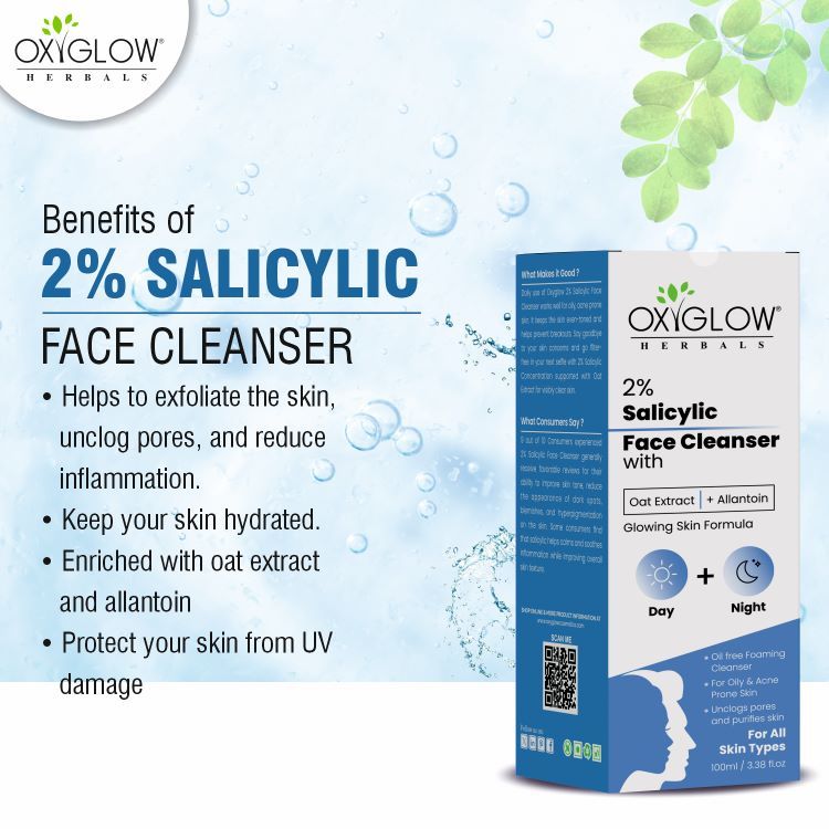 Oxyglow Herbals 2% Salicylic Acid Face Wash