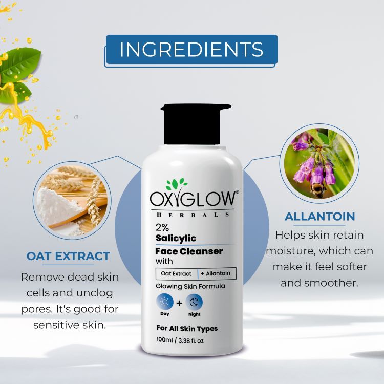 Oxyglow Herbals 2% Salicylic Acid Face Wash
