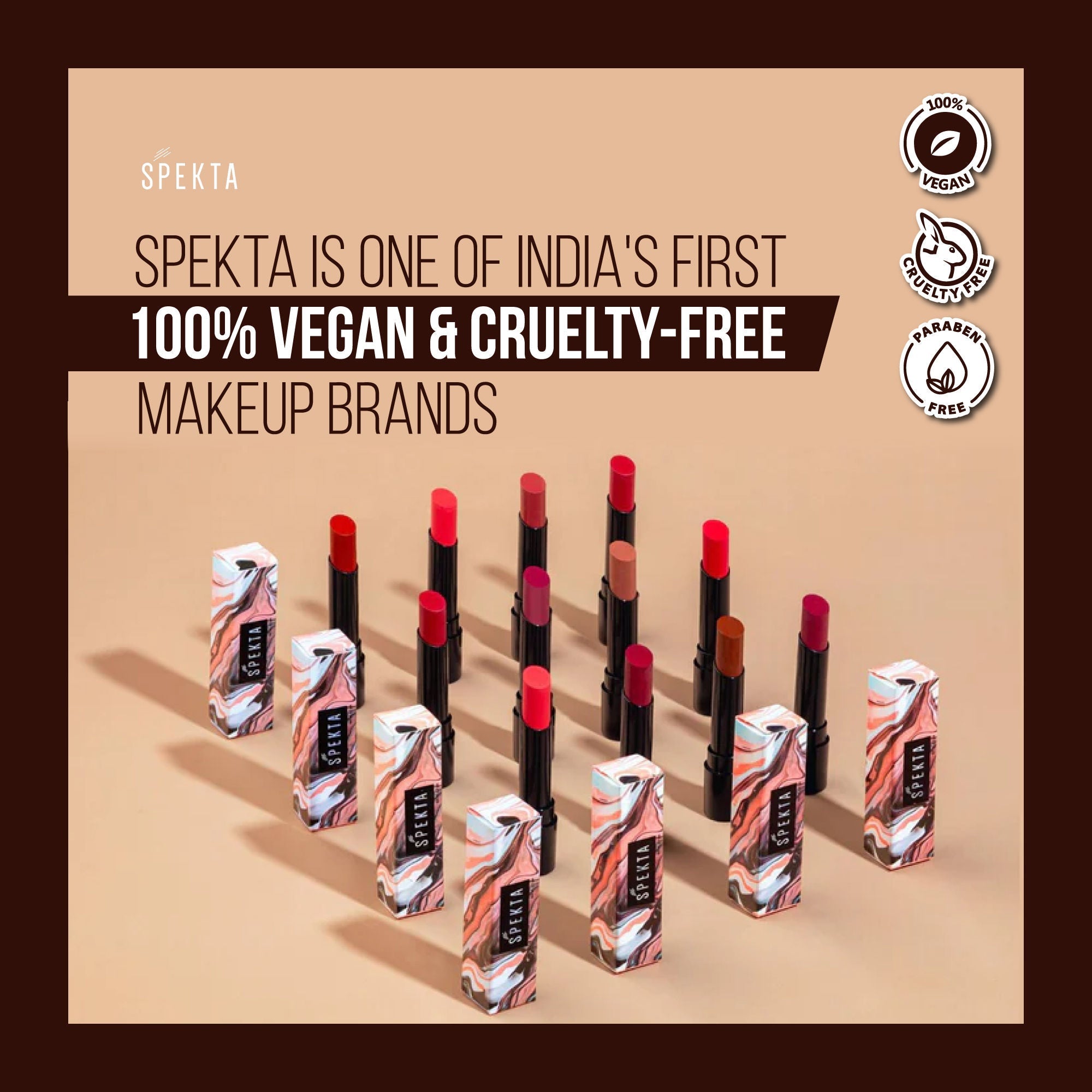 Spekta Cosmetics Matte Lipstick