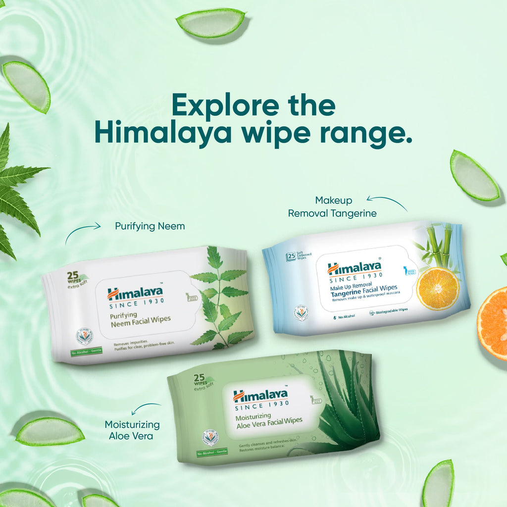 Himalaya Moisturising Aloe Vera Facial Wipes