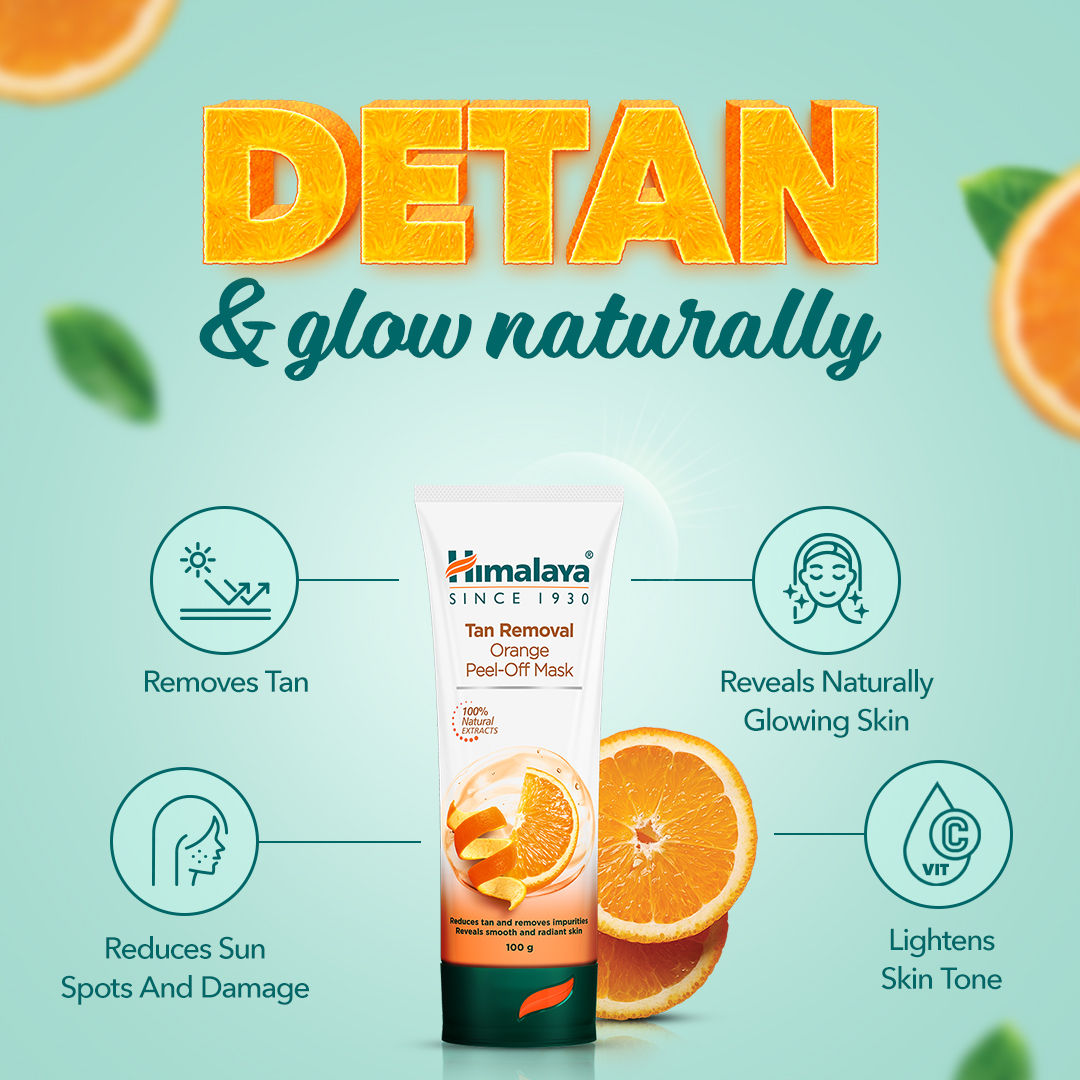Himalaya Tan Removal Orange Peel-Off Mask