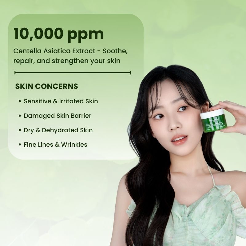 Mirabelle Korea Cica + Peptide All in One Moisturing Cream