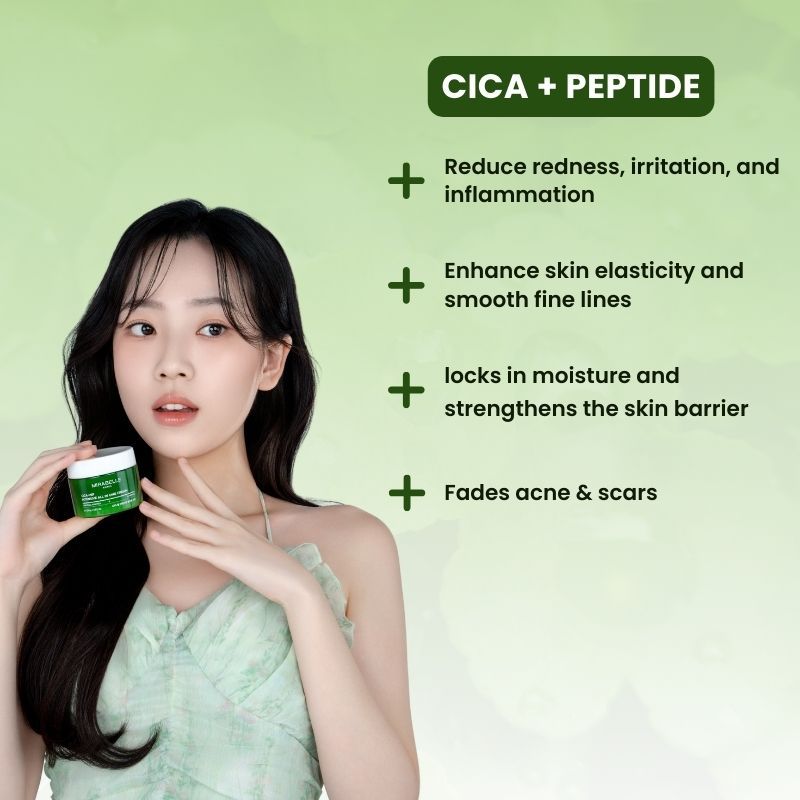 Mirabelle Korea Cica + Peptide All in One Moisturing Cream