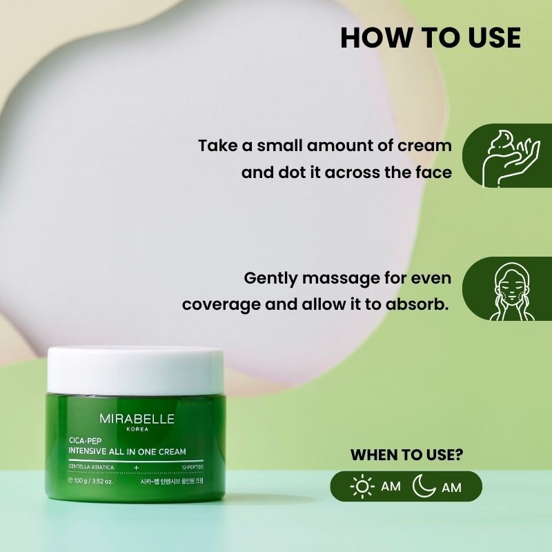 Mirabelle Korea Cica + Peptide All in One Moisturing Cream