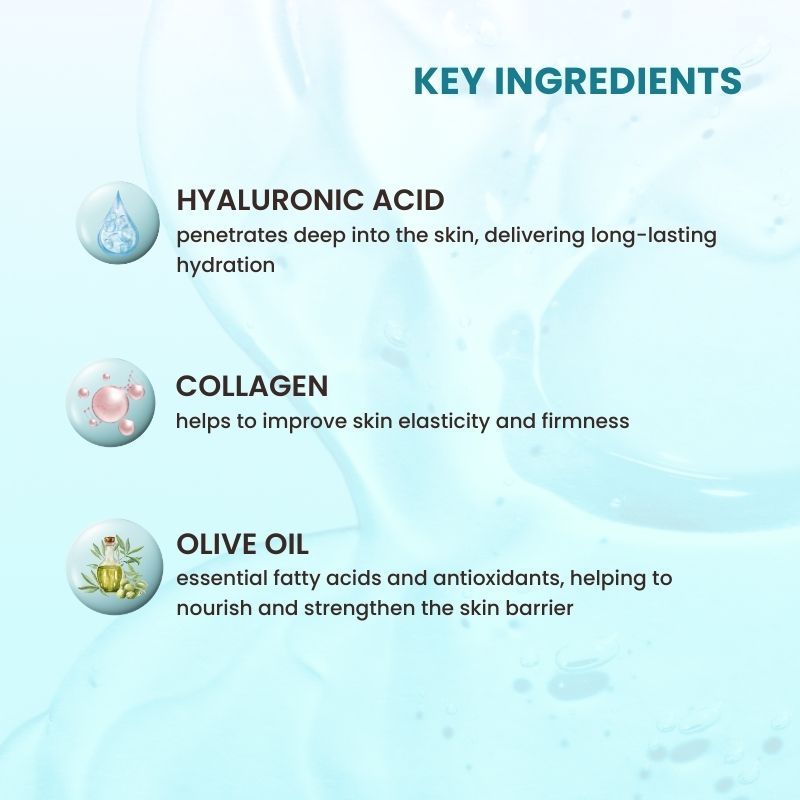 Mirabelle Korea Hyaluronic + Collagen Moisture All in One Cream