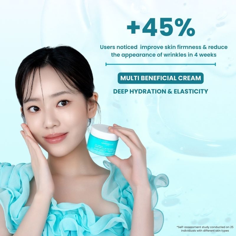 Mirabelle Korea Hyaluronic + Collagen Moisture All in One Cream