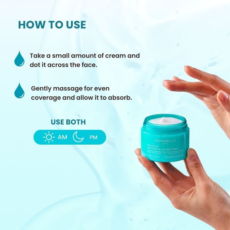 Mirabelle Korea Hyaluronic + Collagen Moisture All in One Cream