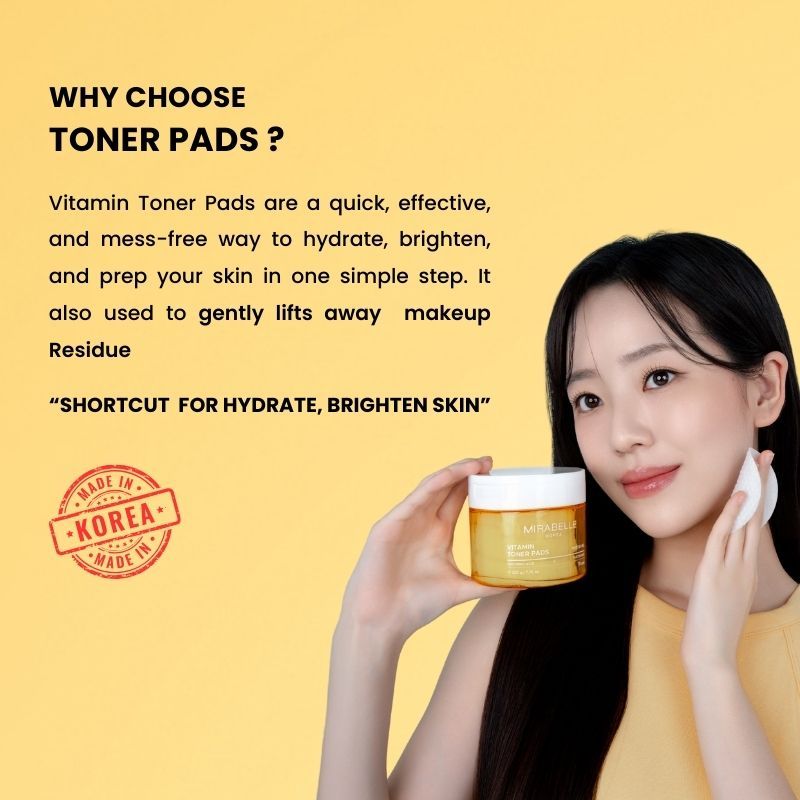 Mirabelle Korea Vitamin Toner Pads