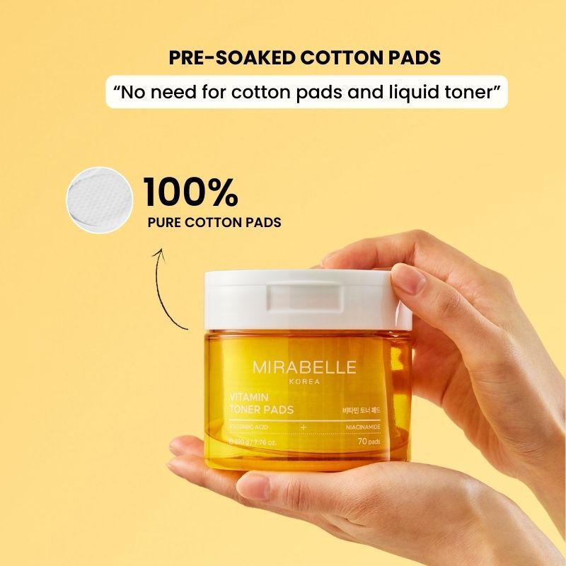 Mirabelle Korea Vitamin Toner Pads