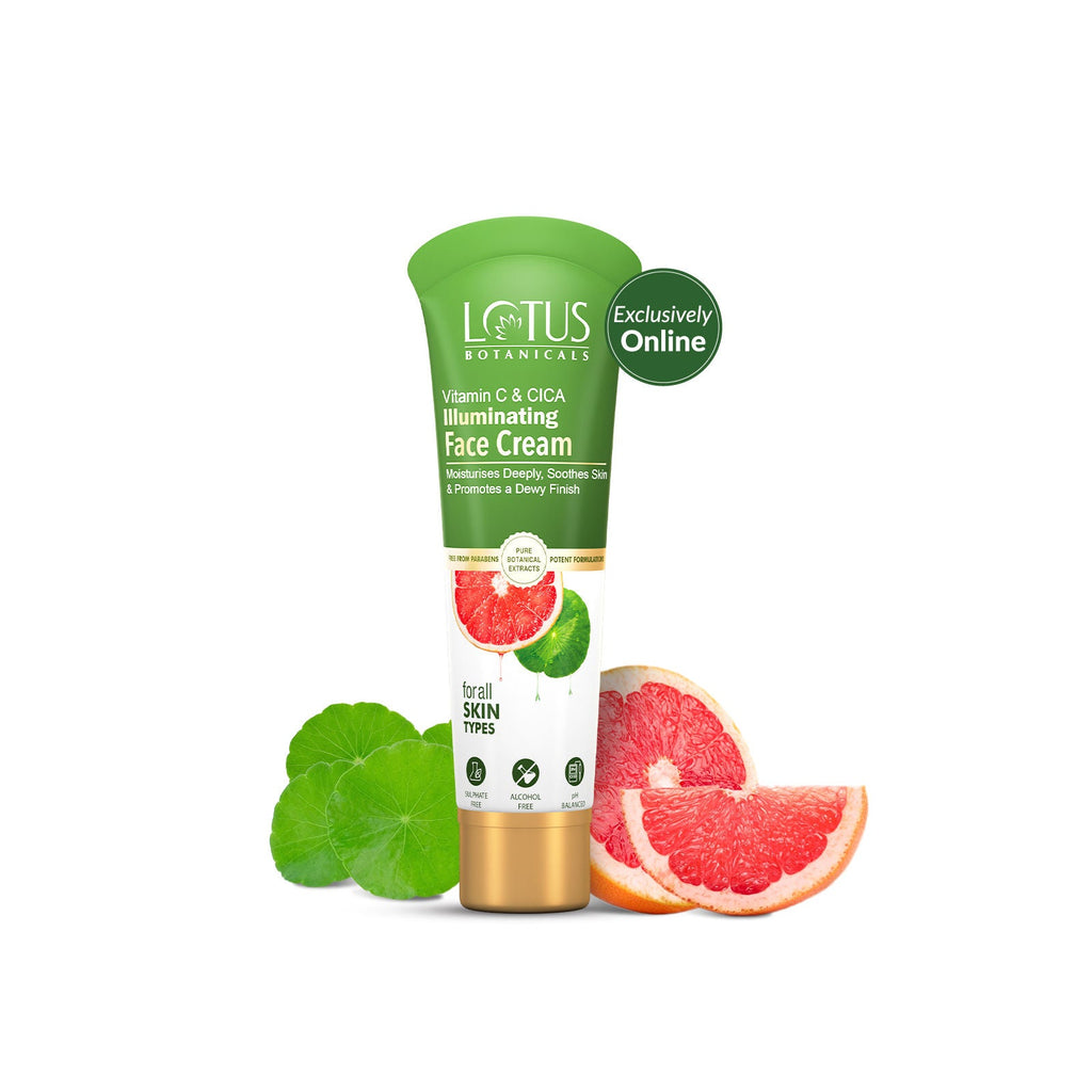 Lotus Botanicals Vitamin C & Cica Illuminating Face Cream