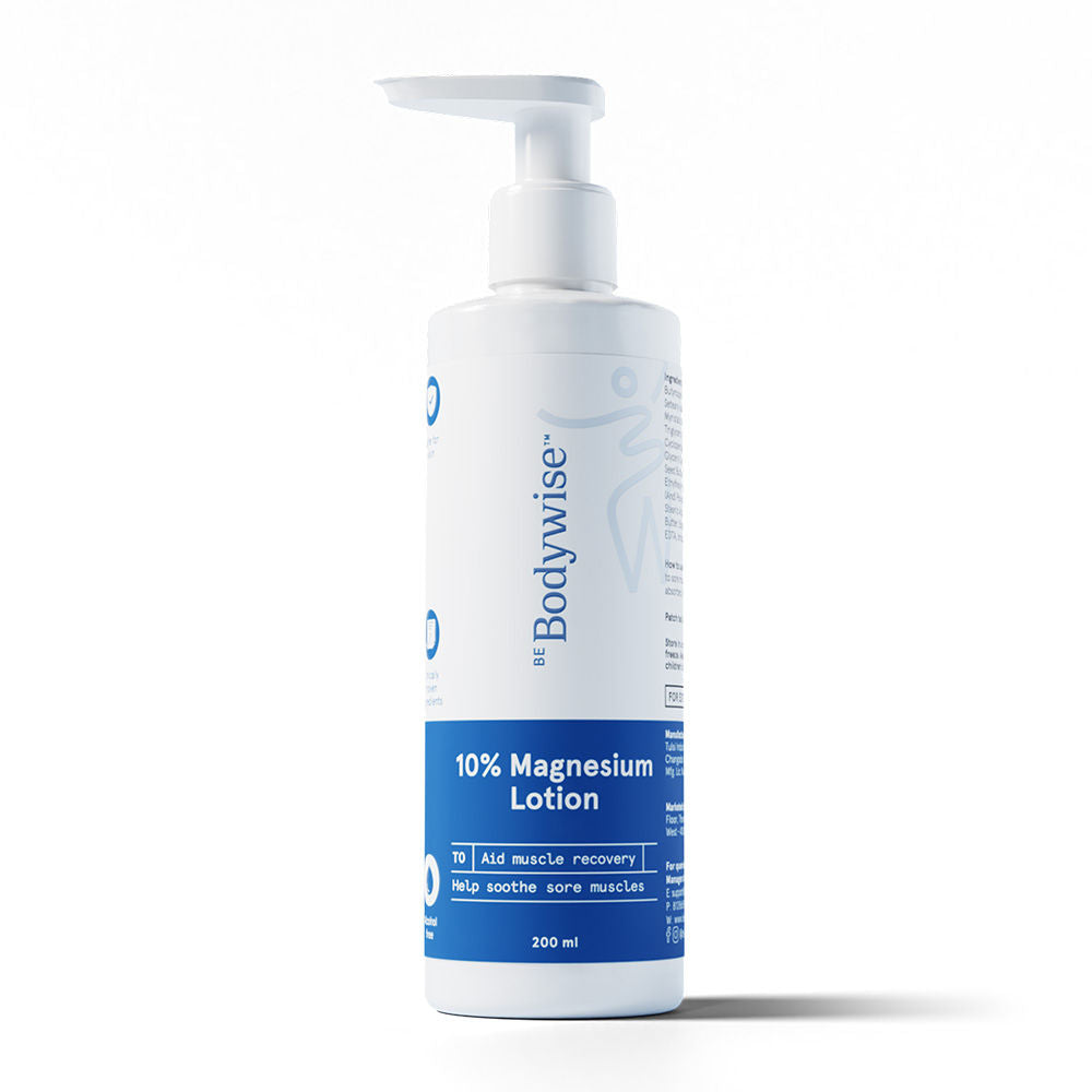 Be Bodywise 10% Magnesium Body Lotion For Muscle Soreness & Cramps