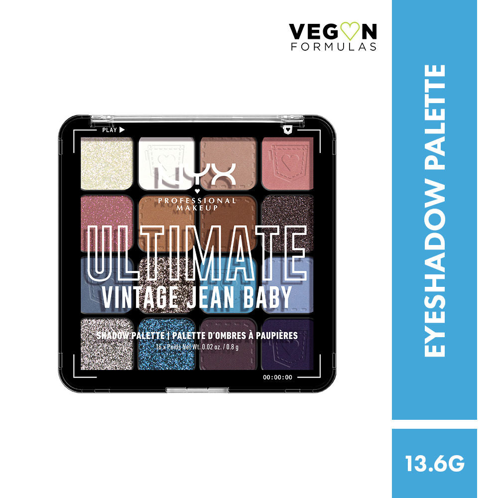 NYX Professional Makeup Ultimate Shadow Palette - Warm Neutrals