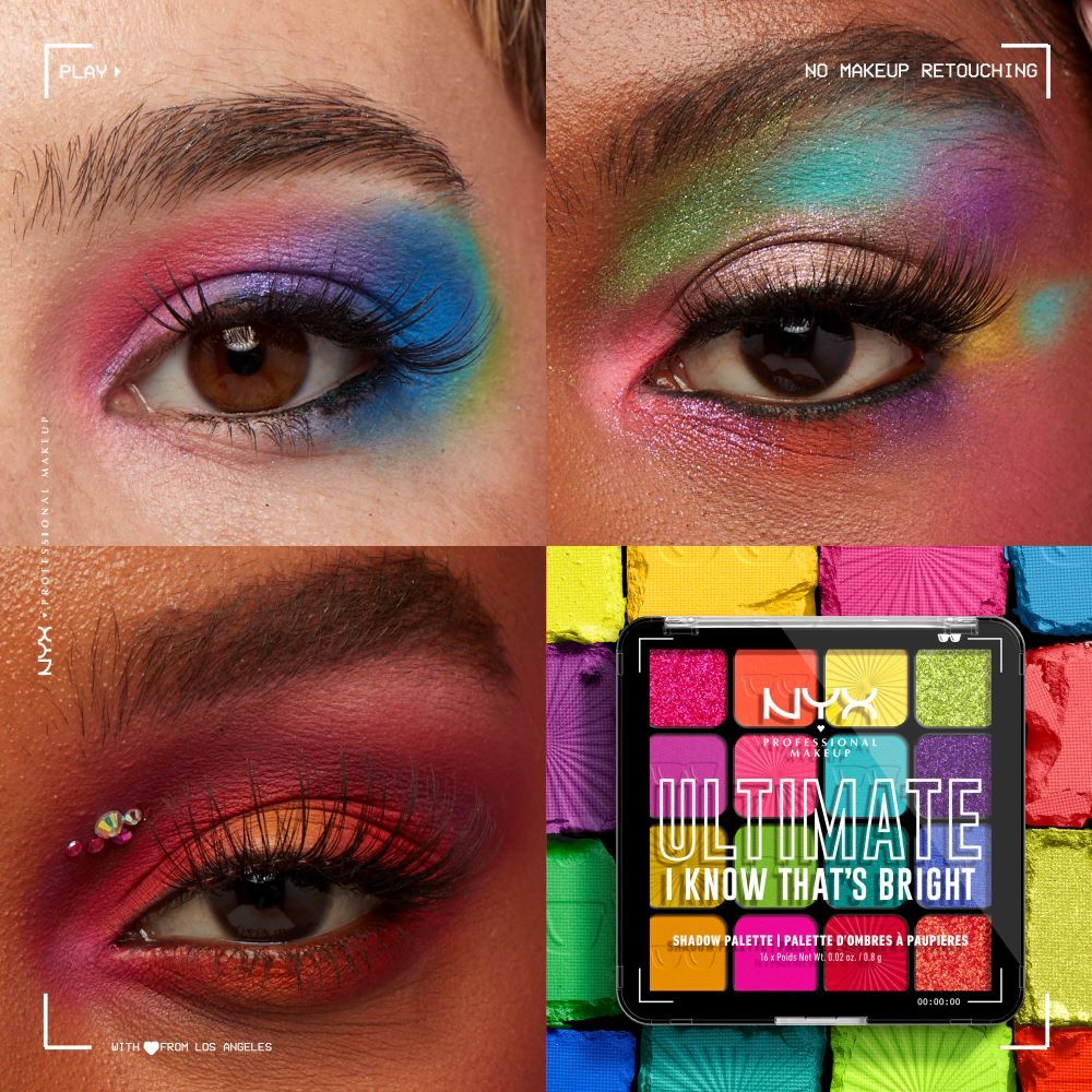NYX Professional Makeup Ultimate Shadow Palette - Warm Neutrals