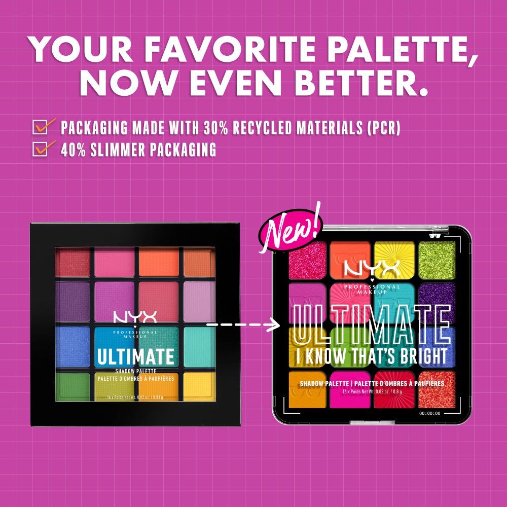 NYX Professional Makeup Ultimate Shadow Palette - Warm Neutrals