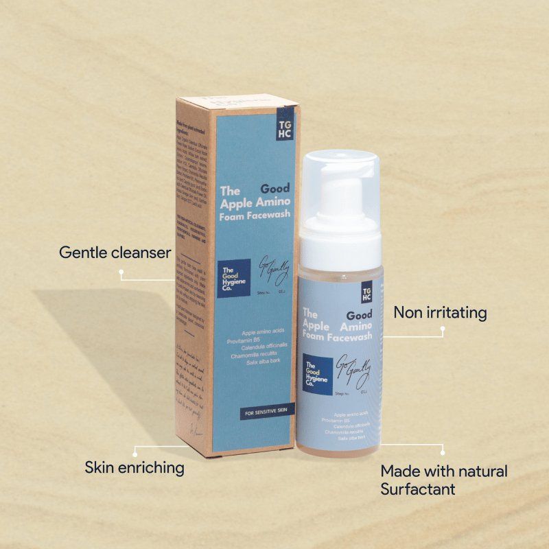 The Good Hygiene Co. Apple Amino Foam Facewash