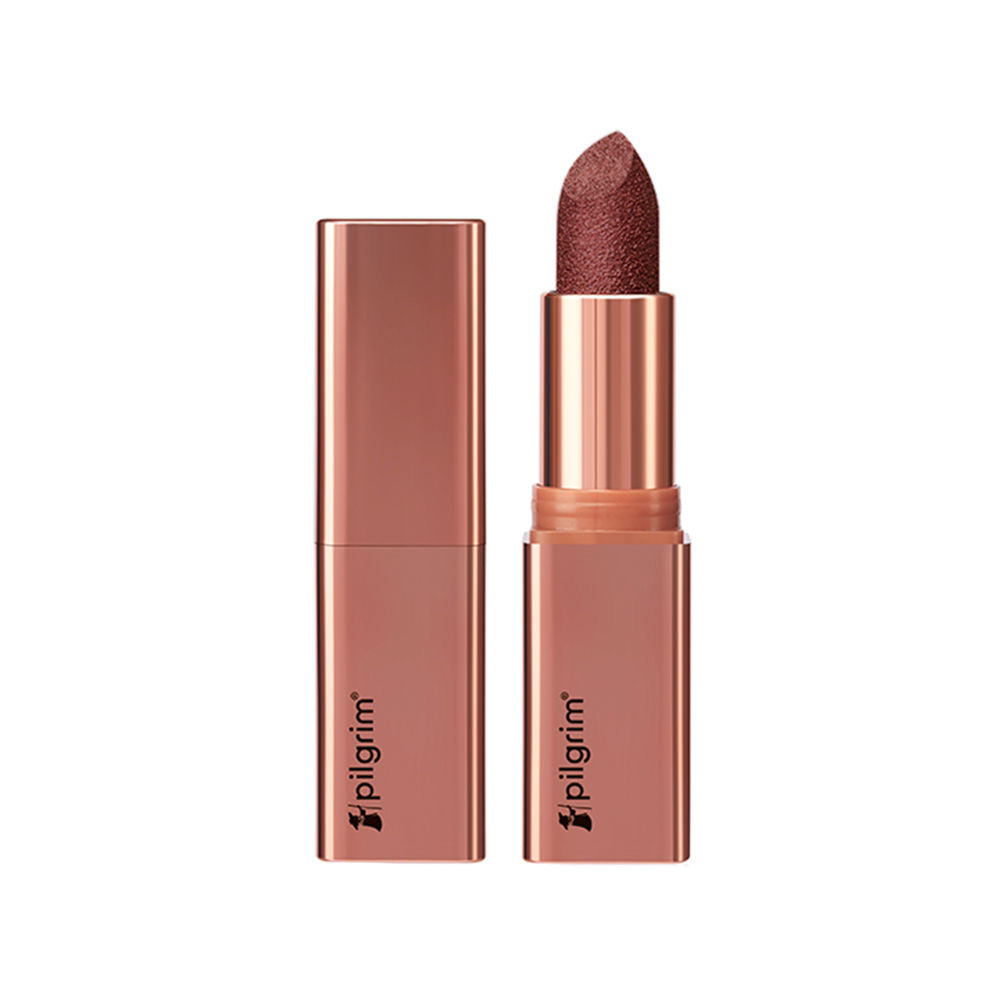 Pilgrim Glitter Lipstick With Matte Finish