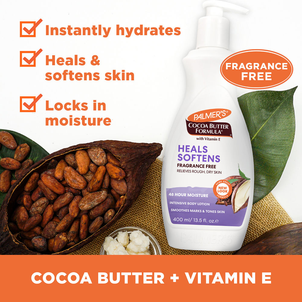 Palmer's Cocoa Butter Formula Heals Softens Fragrance Free Body Lotion