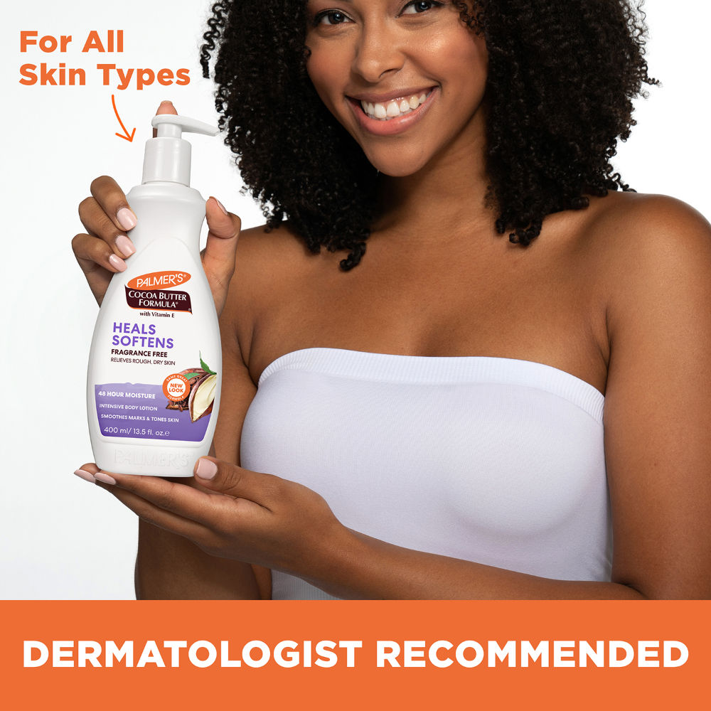 Palmer's Cocoa Butter Formula Heals Softens Fragrance Free Body Lotion