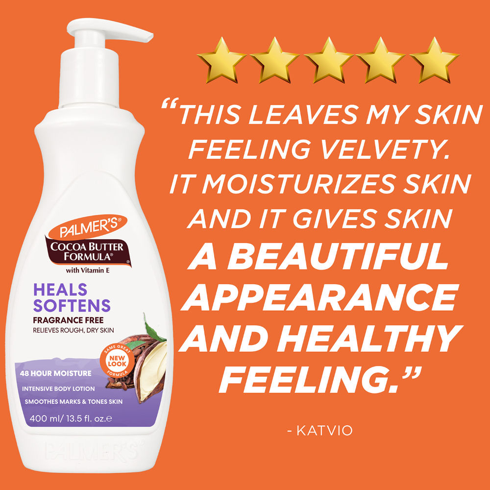 Palmer's Cocoa Butter Formula Heals Softens Fragrance Free Body Lotion