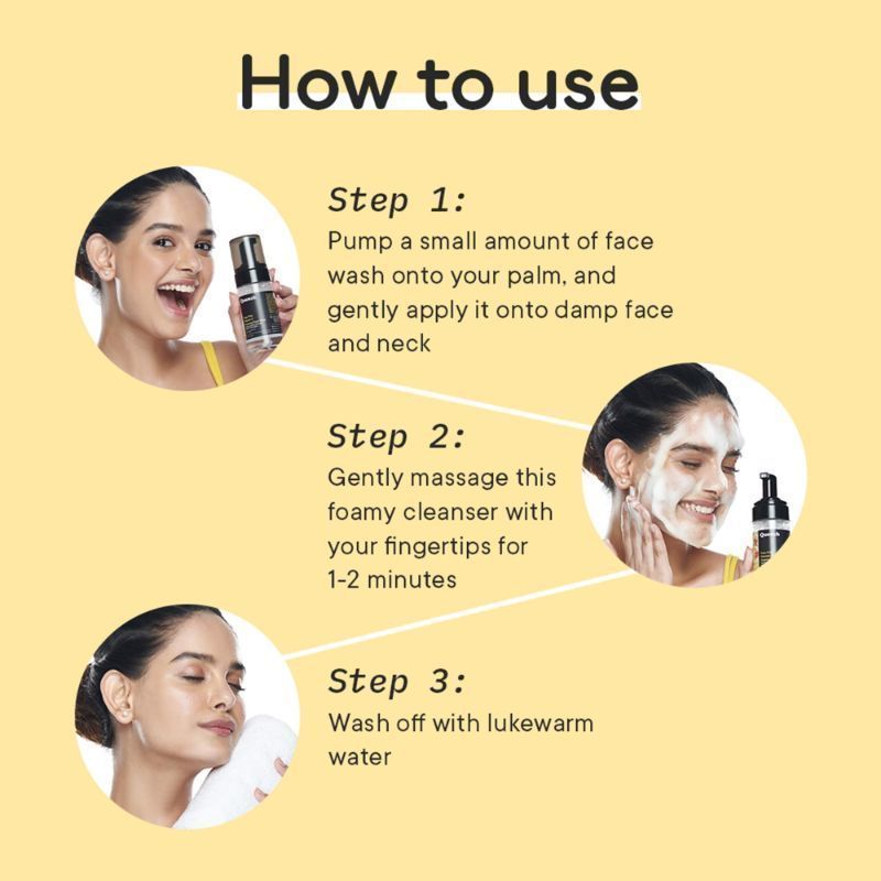 Quench Vitamin C Foaming Face Wash for Brighter Skin