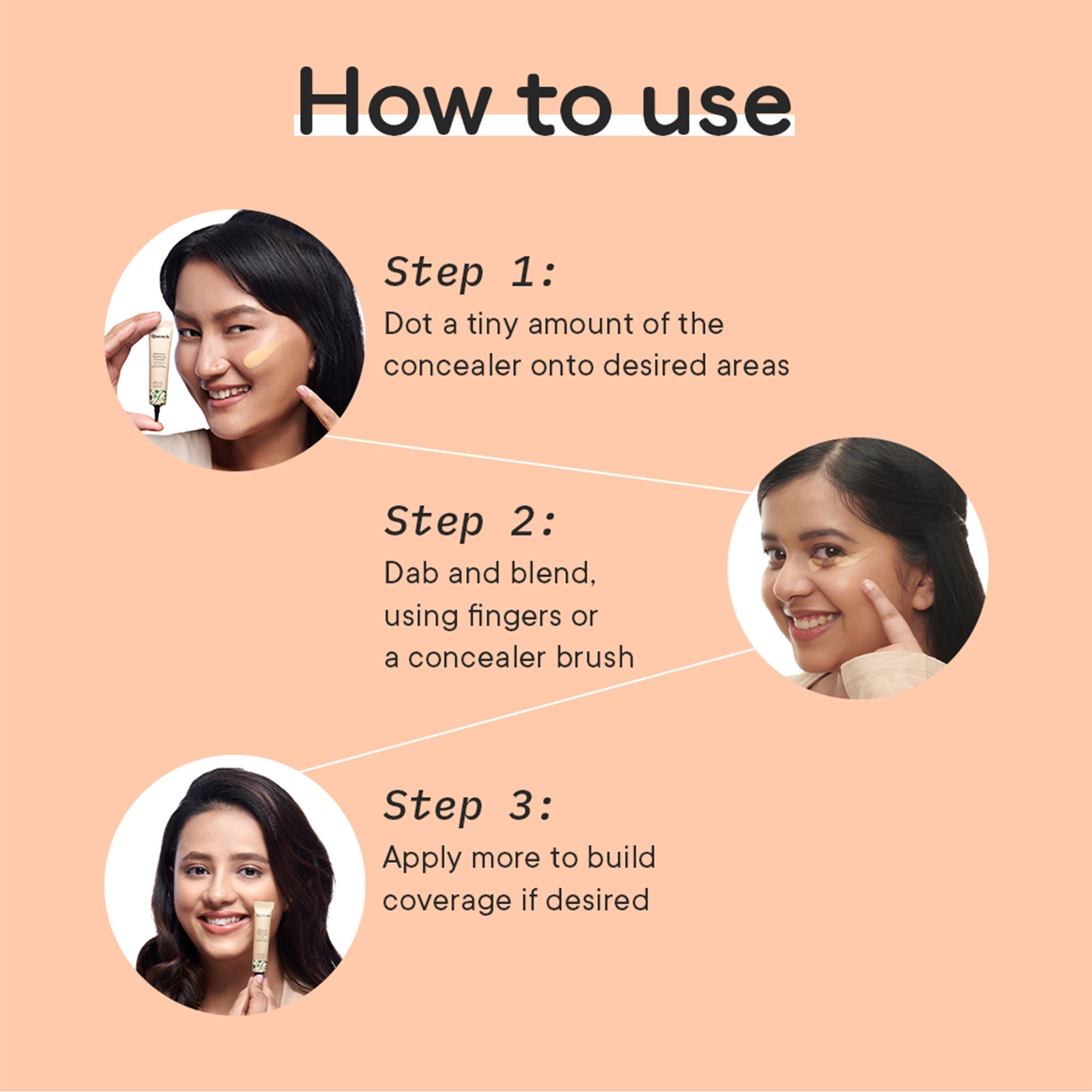 Quench Brightening Cream Concealer With Rice Water