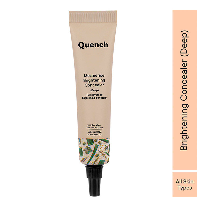 Quench Brightening Cream Concealer With Rice Water